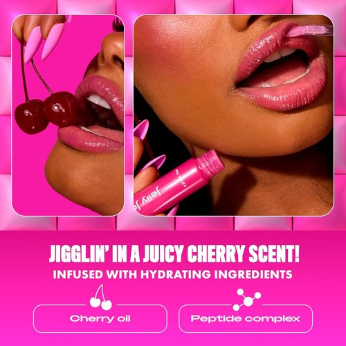 NYX PROFESSIONAL MAKEUP Jelly Job Lip Gloss - Full-Bodied, Smoothing Shine in Jellybean (Chocolate Brown)