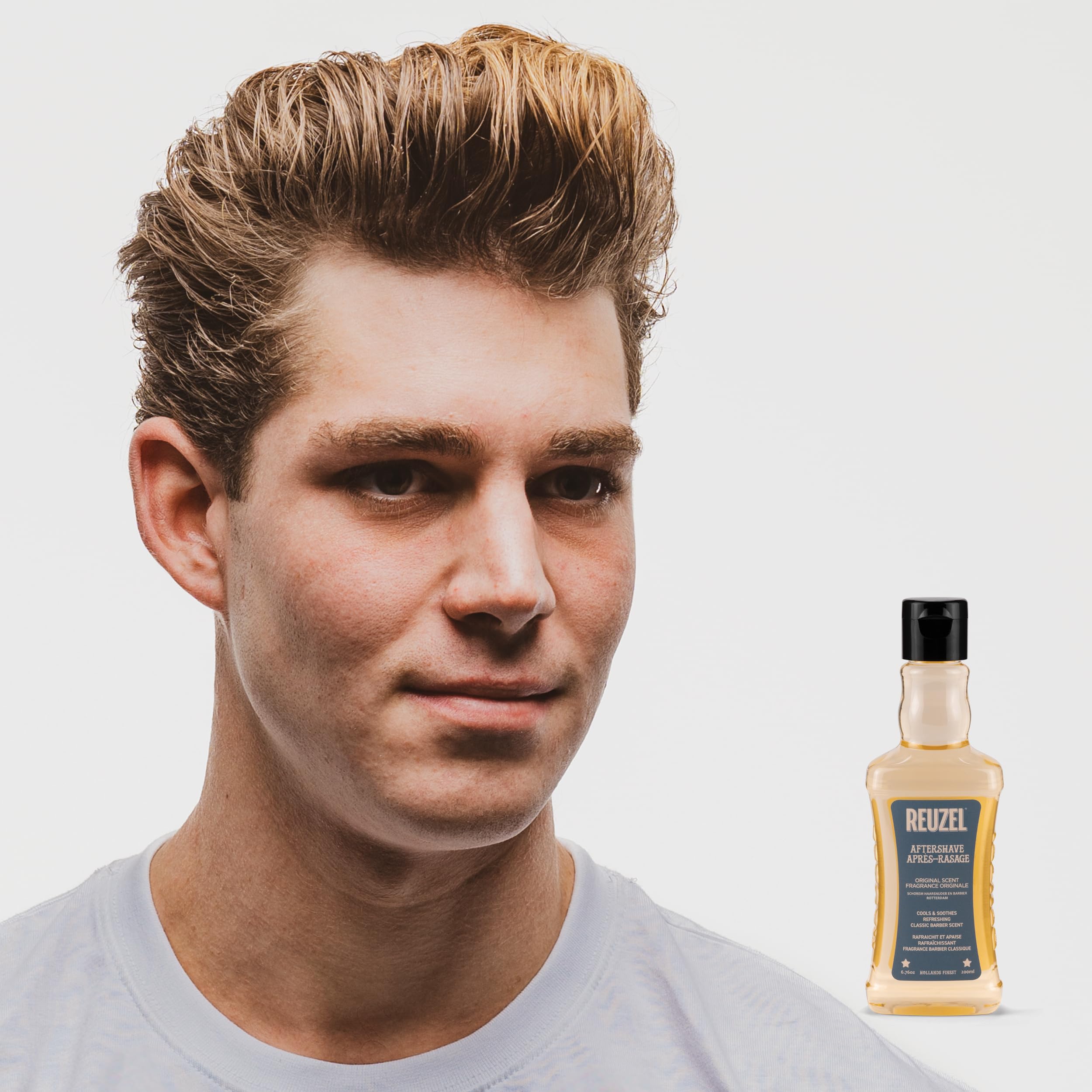 REUZEL Aftershave, Cools and Hydrates, Soothes Skin, Crisp and Defined Formula, For All Skin Types