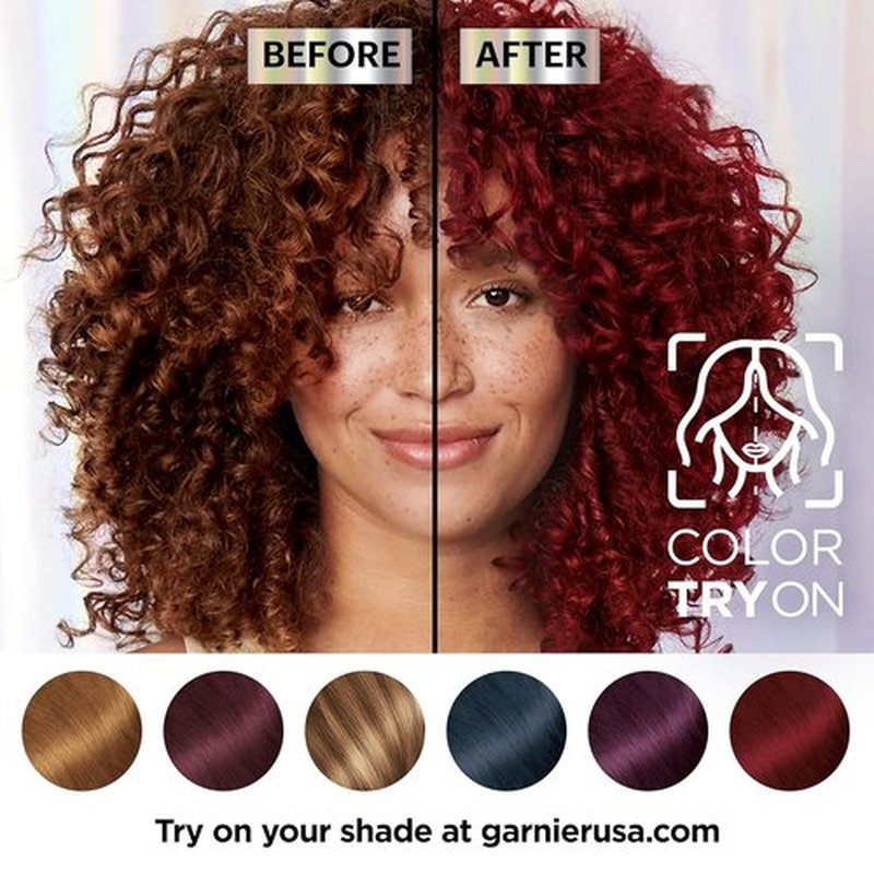 Garnier Nutrisse Ultra Color Hair Dye - Bold, Fade-Resistant Results for Up to 8 Weeks | BR2 Dark Intense Burgundy, 2 Count