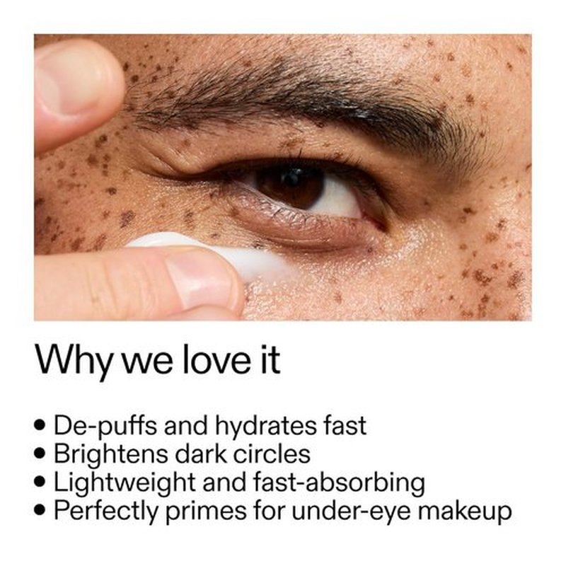 The INKEY List Caffeine Eye Cream - Reduce Puffiness & Dark Circles, Blur Fine Lines | 0.5 fl oz