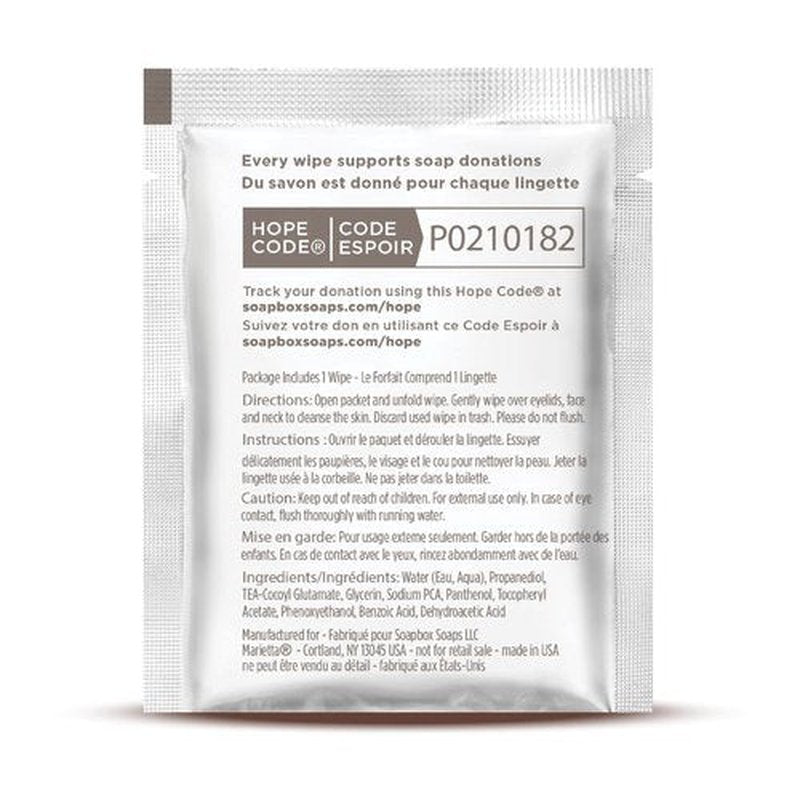 Soapbox Fragrance-Free Makeup Remover Wipes - Gentle Facial Cleansing Wipes for Dirt and Oil, Alcohol Free Makeup Remover Pads 50 Count