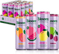 Bloom Nutrition Sparkling Energy Drink - Variety Pack with Natural Caffeine & Zero Sugar - 12oz (12 Pack)