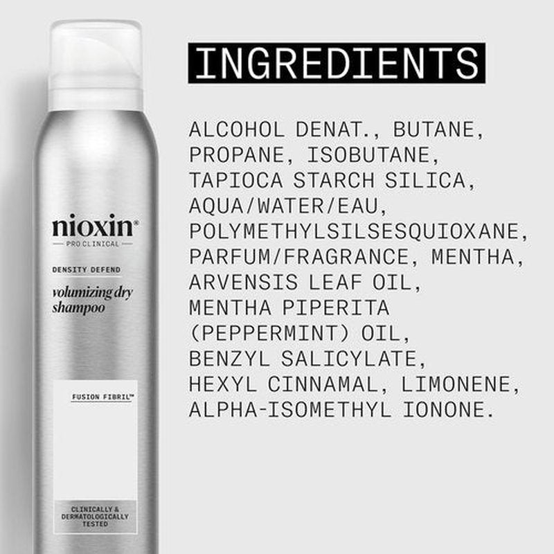 Nioxin Density Defend Volumizing Dry Shampoo - Boosts Hair Density & Fullness | 4.2 Fl Oz