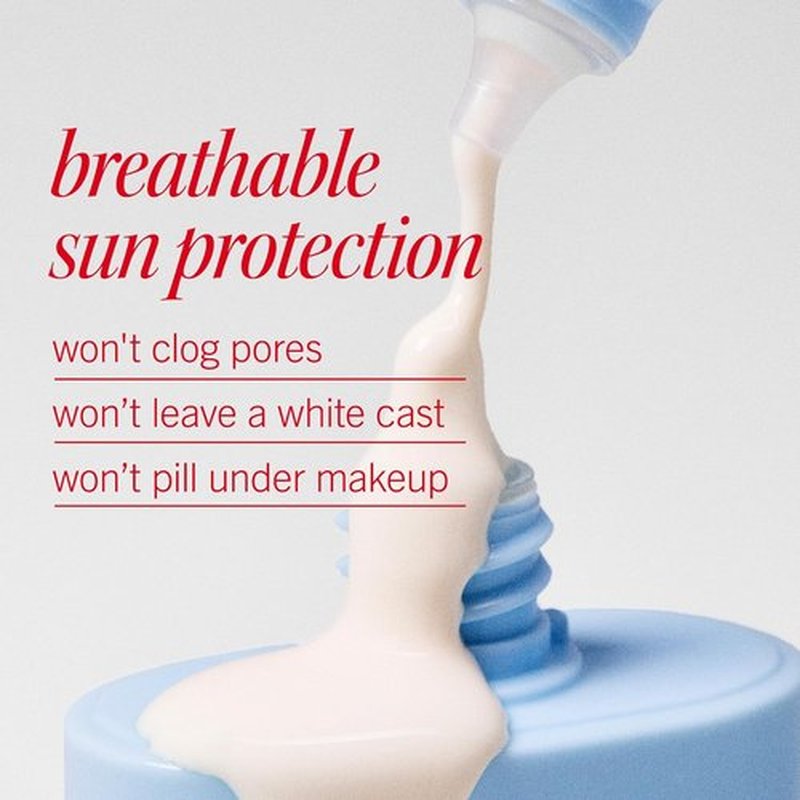 First Aid Beauty Hydrating Sunscreen Milk SPF 45 - Lightweight Serum with Colloidal Oatmeal for Sensitive Skin