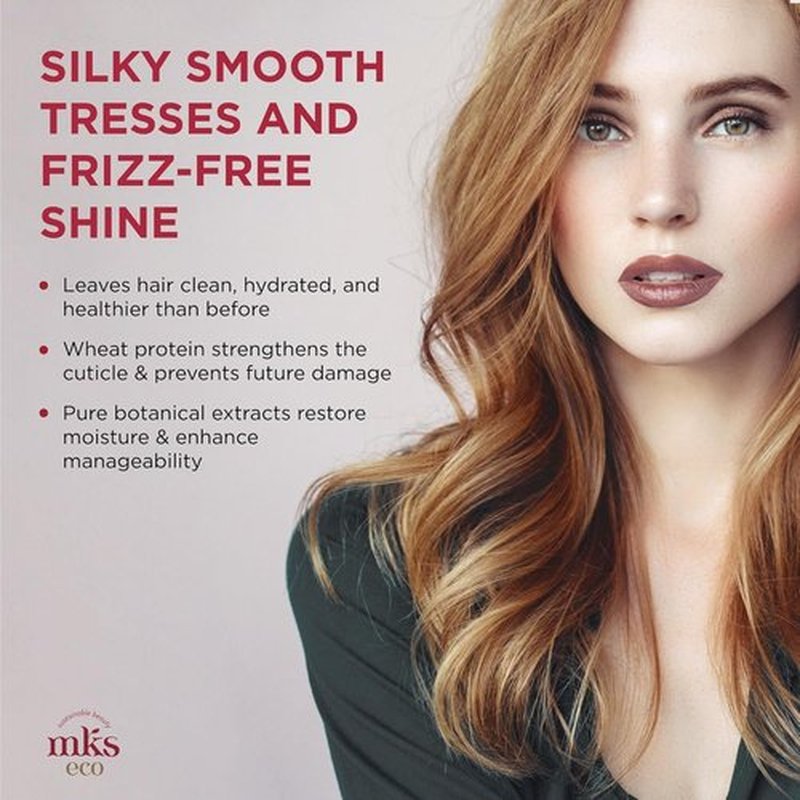 MKS Eco Nourish Shampoo & Hydrate Conditioner Set - Moroccan Argan Oil & Hemp Seed Oil | Vegan & Cruelty-Free (10 fl oz Each)