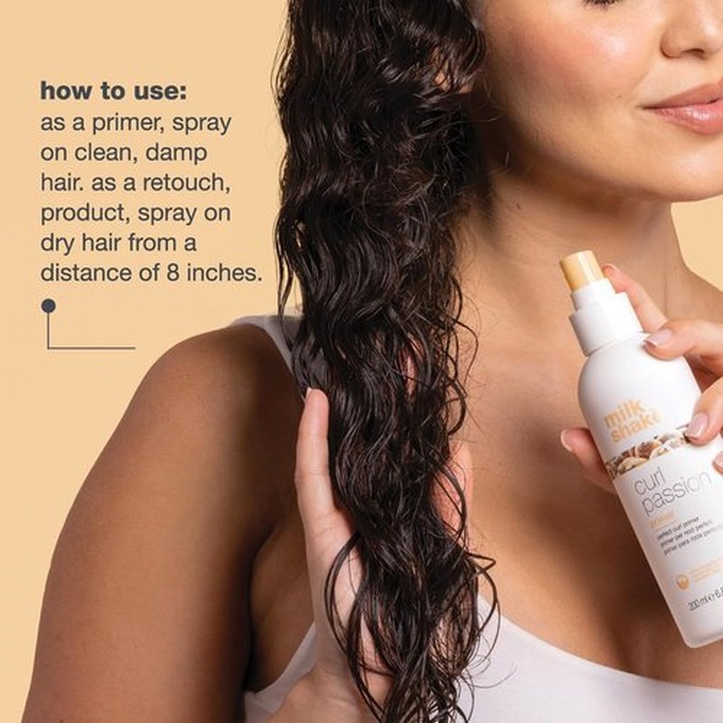 Milk_Shake Curl Passion Primer - Pre-Styling Curl Primer for All Curl Types | Moisture & Definition Boost | Infused with Babassu Oil & Milk Proteins