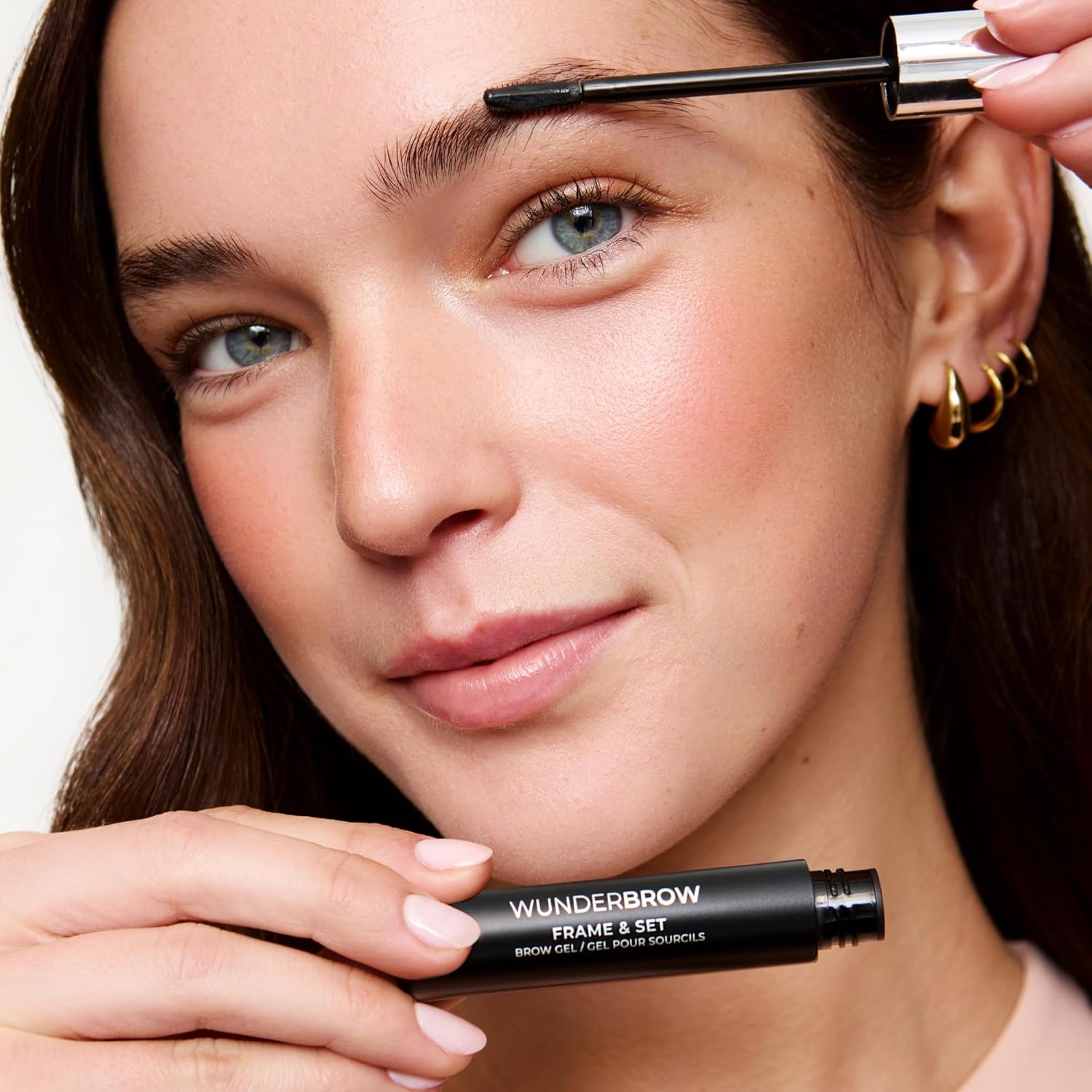 Wunderbrow Clear Eyebrow Gel - Long-Lasting Flexible Hold, Flake-Free & Zero Residue