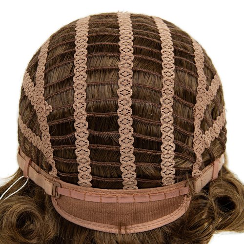 H&Bwig Short Ash Brown 20s Wigs for Women Natural Finger Wave Synthetic Hair Wig for Women Lady Ladies Cosplay Anime Party Costume Anime Flapper Wig