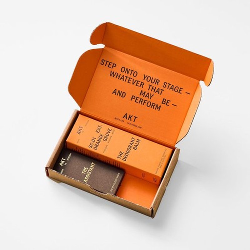 AKT Deodorant Balm - Award-Winning Natural Formula | Plastic-Free & Aluminum-Free | Orange Grove, 50ml