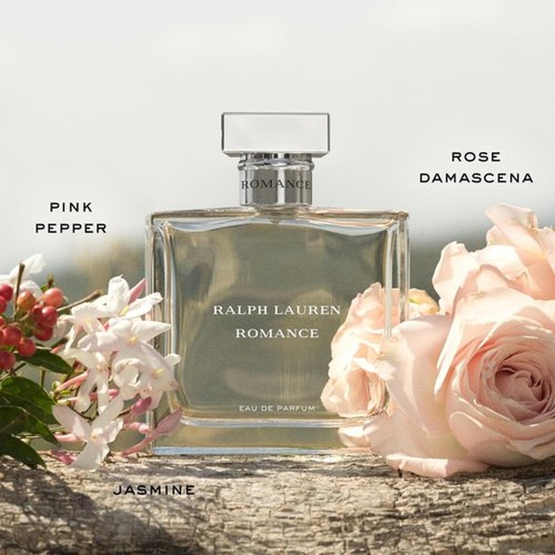 Ralph Lauren Fragrances - Romance Eau de Parfum for Women - Floral & Woody Scent with Rose, Jasmine & Berries