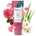 Saavy Naturals Body Cream | Made In USA | Absorbent Shea Butter Vegan Formula, Thick and Creamy Body Moisturizer, Body Lotion for Dry Skin- 8.5 Fl Oz