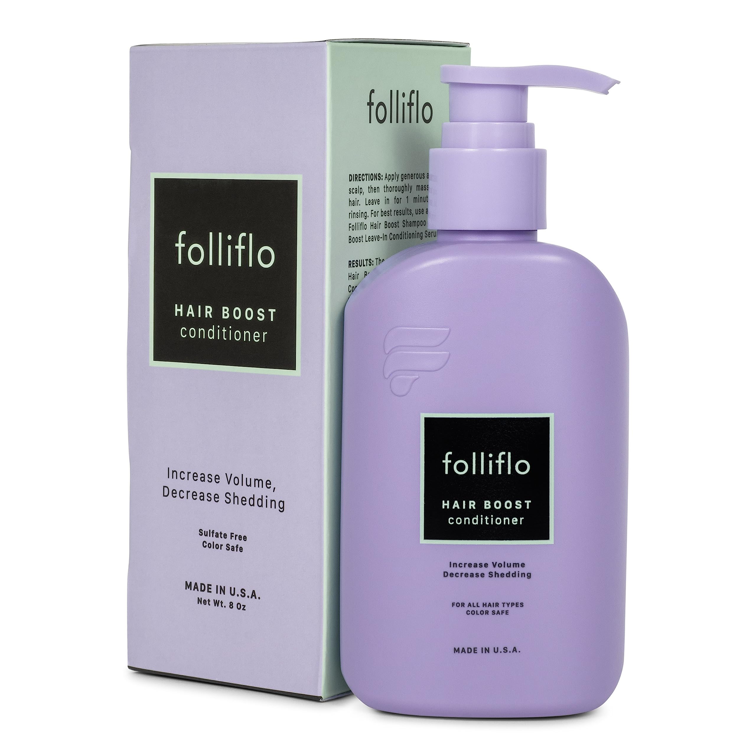 Folliflo Hair Boost Conditioner, Weightless Hydrating Formula, 8 oz