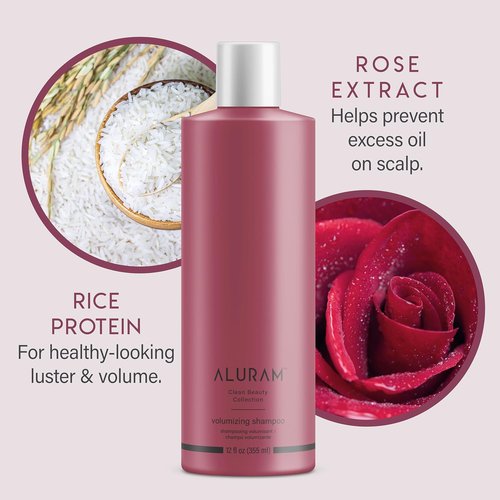 ALURAM Volumizing Shampoo - Gentle Cleanser That Adds Body & Fullness for All Hair Types