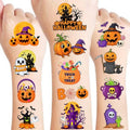 50 PCS Halloween Tattoos for Kids Party Decorations, Treats for Party Supplies Favors, Goodie Bag Stuffers Games for Boys Girls