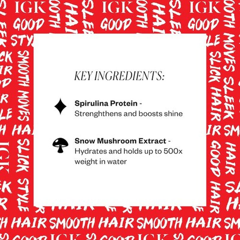 IGK Good Behavior Frizz & Flyaway Hair Taming Wand - Lightweight Gel Control Stick for Smooth, Sleek Hair | 0.24 oz