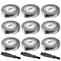 Philips Norelco SH30 Replacement Heads - 9-Pack Blades for Series 3000/2000/1000 Razors