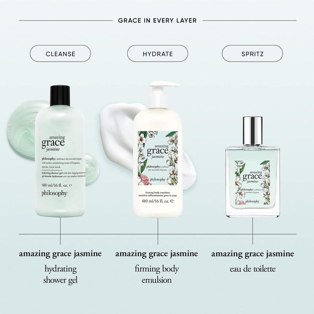 philosophy amazing grace jasmine shower gel 16 fl oz