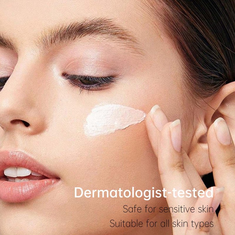 VGO Sunscreen for Face SPF 50+, Mineral Sunscreen with Zinc Oxide, Broad Spectrum Protection, No White Cast, Oil-Free & Non-Comedogenic, Suitable for All Skin Types & Tones, Travel Size (1.76 Fl Oz)