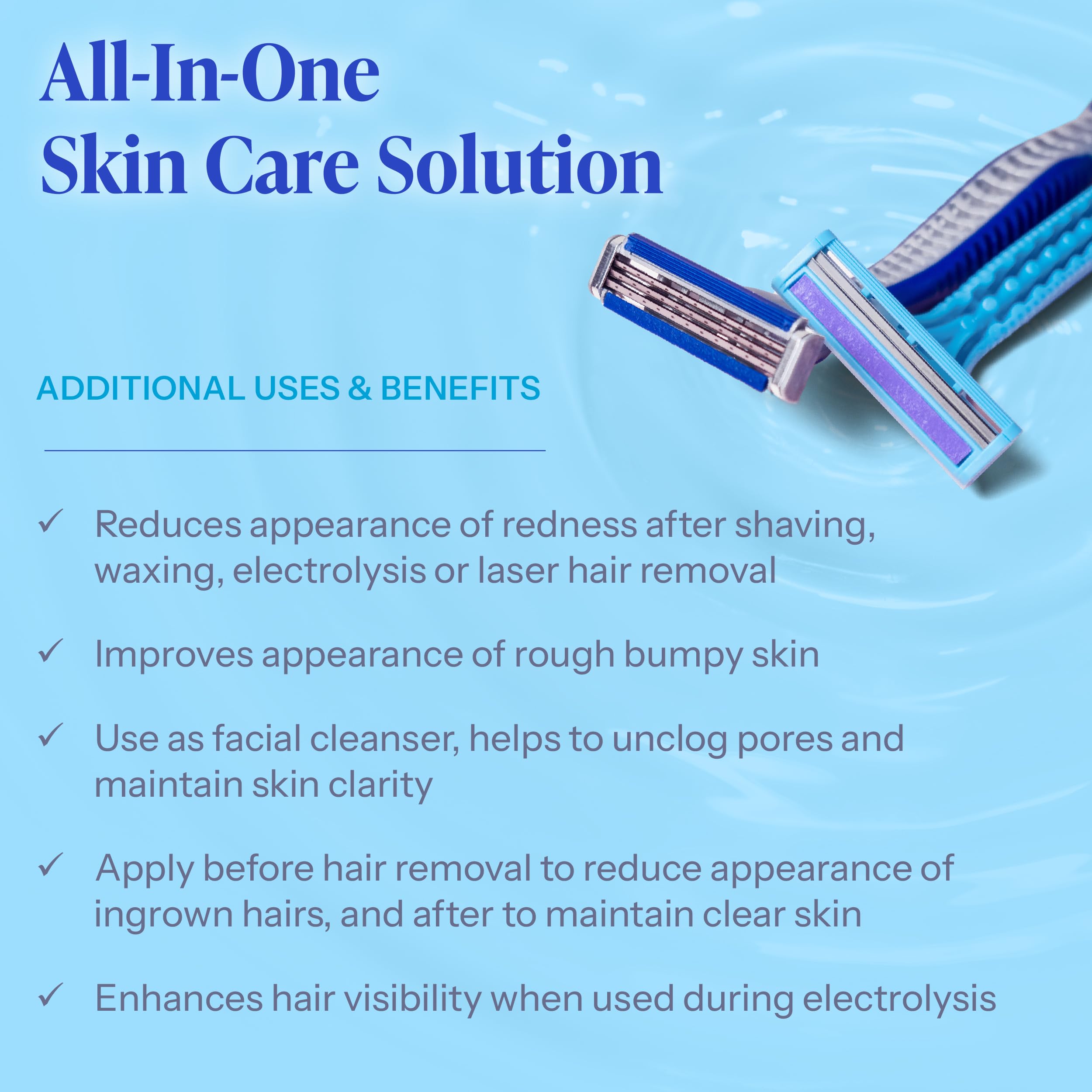 Tend Skin Solution for Razor Bumps and Ingrown Hair, 16 Oz