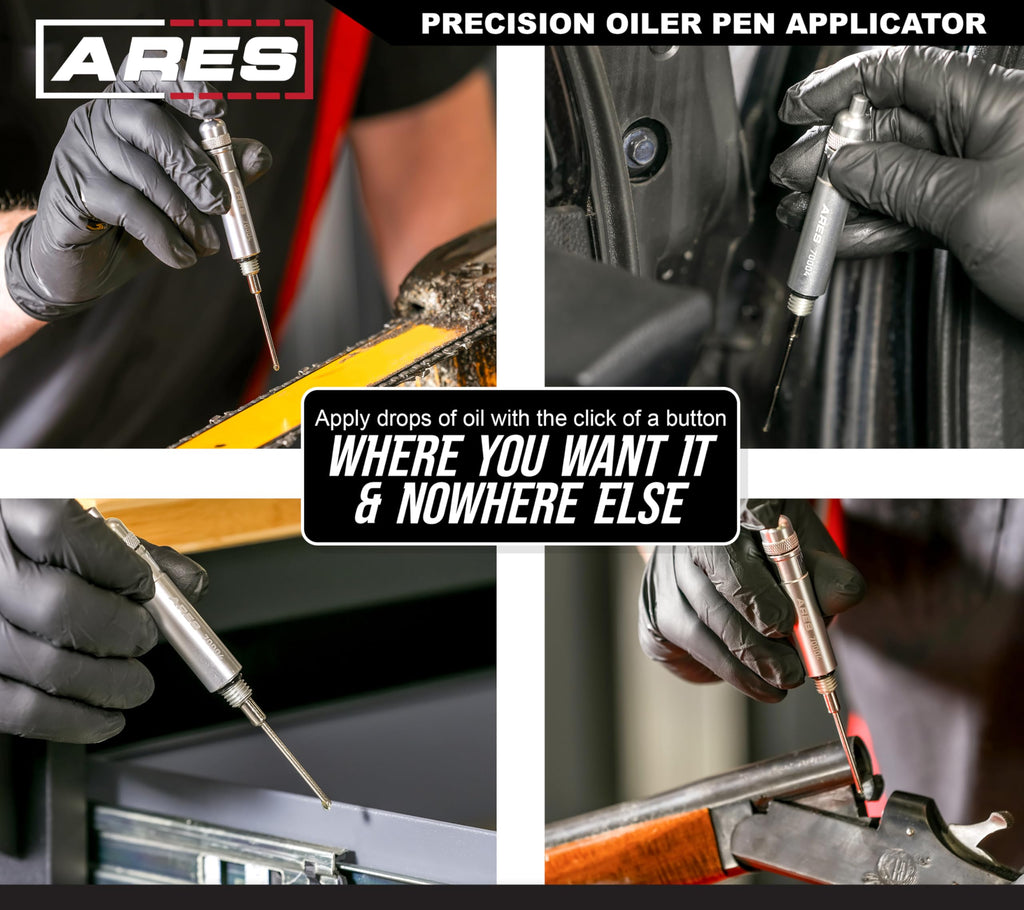 ARES 70004 - Precision Oiler Pen Applicator - Precisely Applies CLP, Ballistol, and Other Lubricants in Tight Places