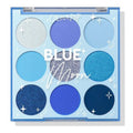 ColourPop Blue Moon Eyeshadow Palette | High-Pigment Monochromatic Blue Shades - Matte, Metallic & Duochrome Finishes (0.3 oz)