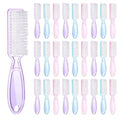 30 PCS Nail Scrubber Brush, Handle Grip Nail Brushes for Cleaning Fingernails Toenails, Finger Nail Brush Set for Cuticle Manicure Pedicure, Women Men Home Salon