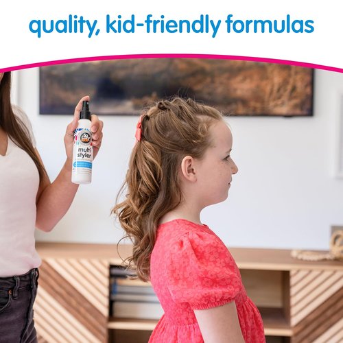 SoCozy Multi Styler - Kids' Hair Styling Spray with Gentle Formula | 5.2 Fl Oz, Quinoa & Vitamin B5