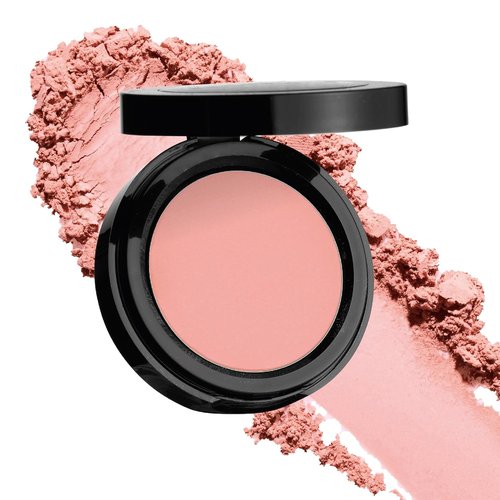 Sandstone Scandinavia Hypoallergenic Pressed Powder Blush - Smooth, Blendable & Lightweight - Vegan Peachy Pink