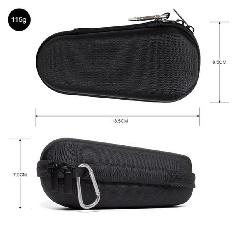 Nincha Electric Shaver Case - Hard Shell EVA Travel Bag for Braun Series 3, 5, 7, 9 | Protective Black Design