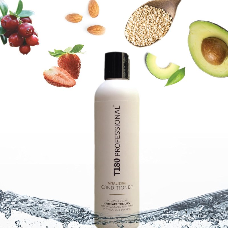 Vitalizing Hair Conditioner - Frizz Control & Nourishing Formula for All Hair Types - 4 fl oz