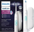 Philips Sonicare ProtectiveClean 5100 Electric Toothbrush - Pressure Sensor, 3 Modes, Travel Case, White, Model HX6857/11