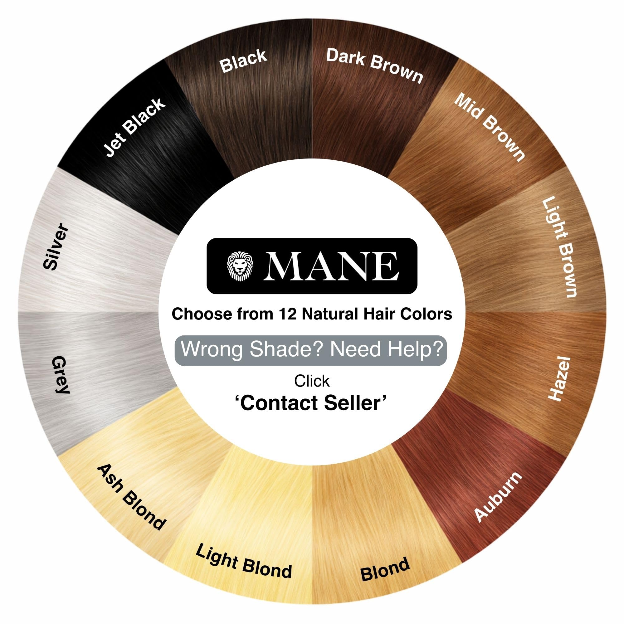 Mane Micro-Mineral Hair Thickening Spray & Root Touch Up Spray, Instant Volume & Root Cover Up for Thinning or Fine Hair, Buildable Coverage for Men & Women, Travel Size, Medium Brown, 100 ml