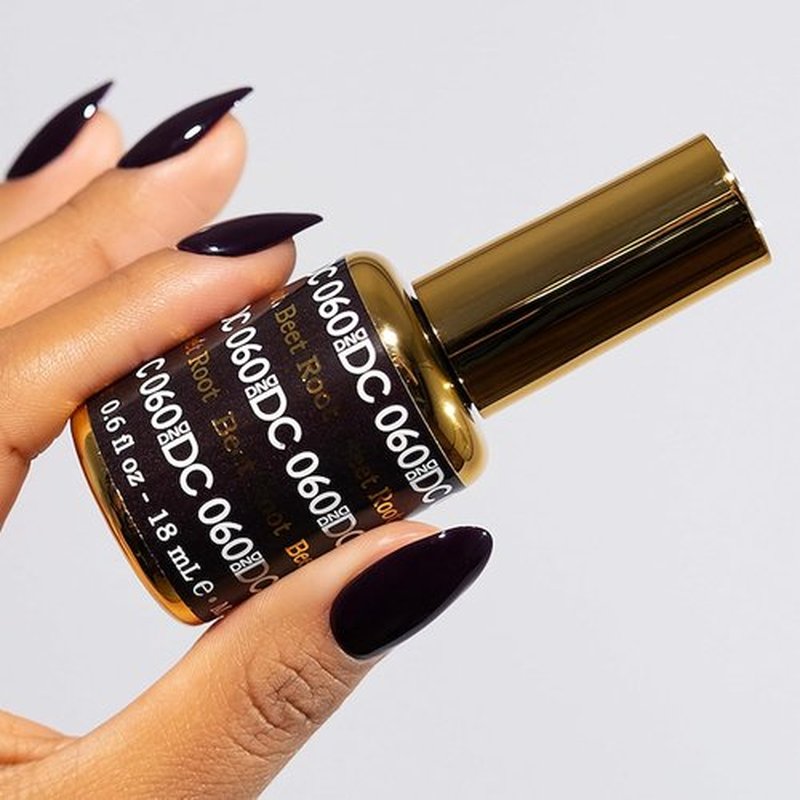 DND Gel Polish Set - Beet Root Gel & Nail Polish | 0.5 Fl Oz Each for Stunning Nails