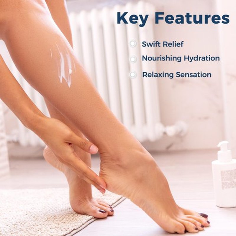 Magnesium Body Butter: Relaxing Magnesium Cream with Shea Butter & Dead Sea Salts | Unscented Magnesium Lotion to Soothe Legs & Feet and Nourish Skin