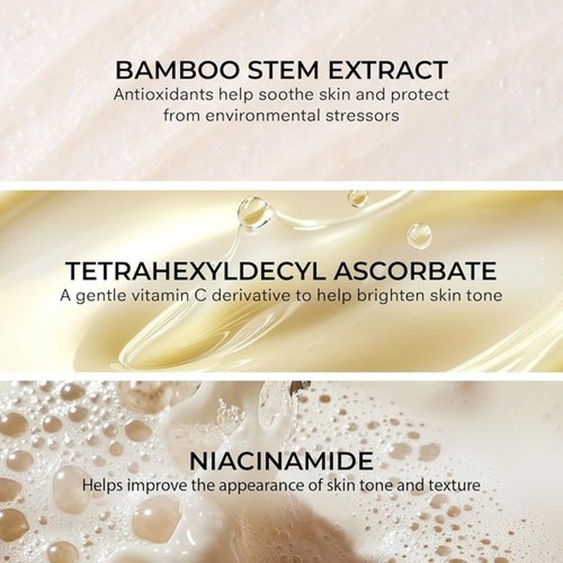 COSMEDIX Glow Bamboo Brightening Facial Mask - Exfoliating Night Scrub for Dull Skin - Anti-Aging with Bamboo & Niacinamide