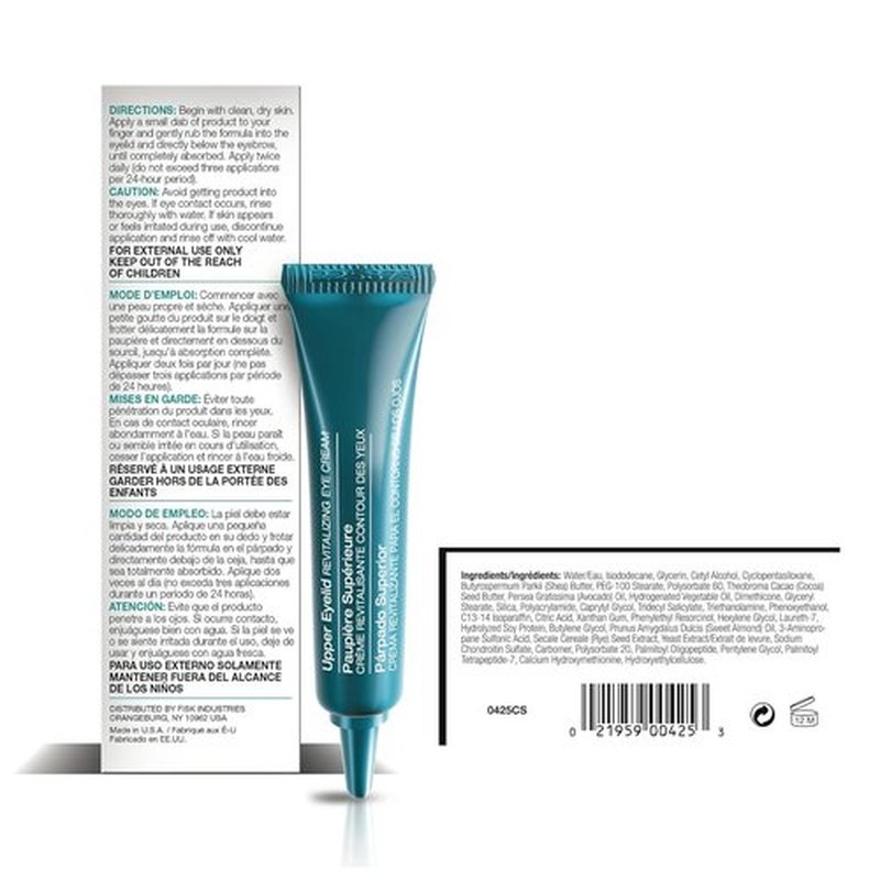 Dermactin Classic Revitalizing Eye Cream for Upper Eyelids - 1 oz. Hydrating & Firming Formula