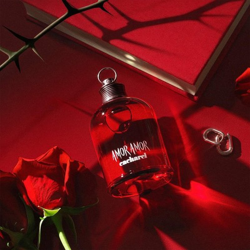 Cacharel Amor Amor Eau de Toilette for Women - Fruity Vanilla & Blackcurrant Perfume | Sensual & Romantic Fragrance