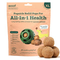 WOOF Pupsicle Refill Pops for All-in-1 Health - Long-Lasting Multivitamin Refills for The Pupsicle Toy - with Vitamins A, B, D, Iron, Magnesium, and Fiber - XL Pops - 5 Count