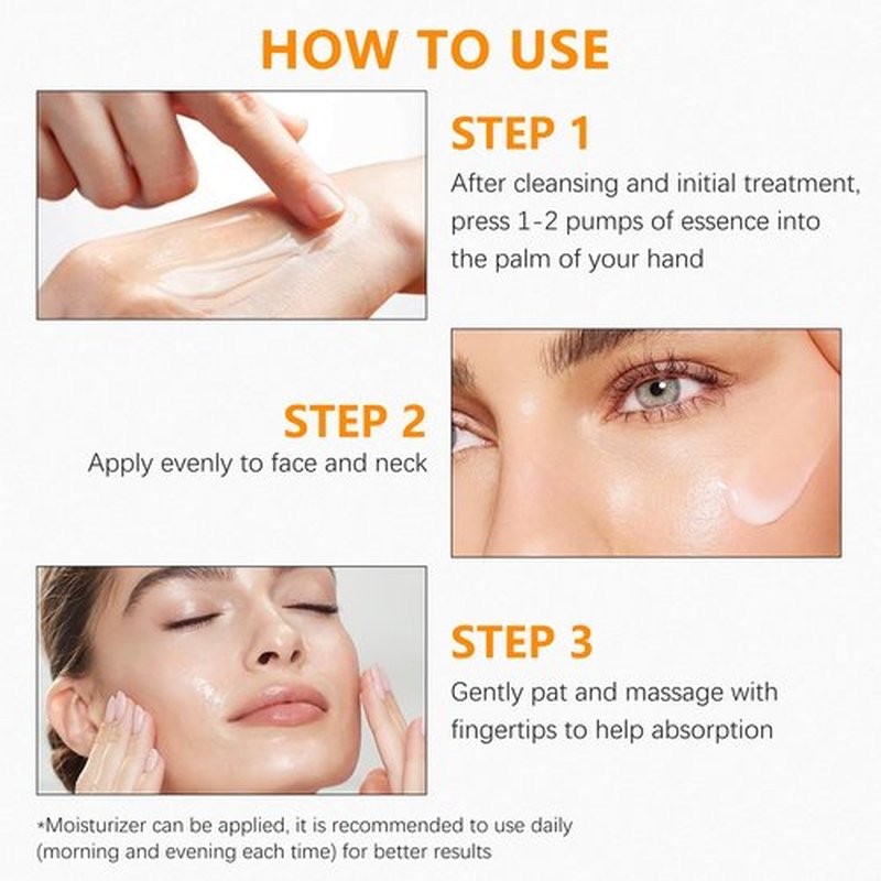 MAVENI Super Vitamin C Serum for Women over 70 With Hyaluronic Acid, Reduce Wrinkle, Hydrates, Firms, Lifts, Anti Aging Serum for Dark Spots, Wrinkles, DullSkin, 1 fl.oz.