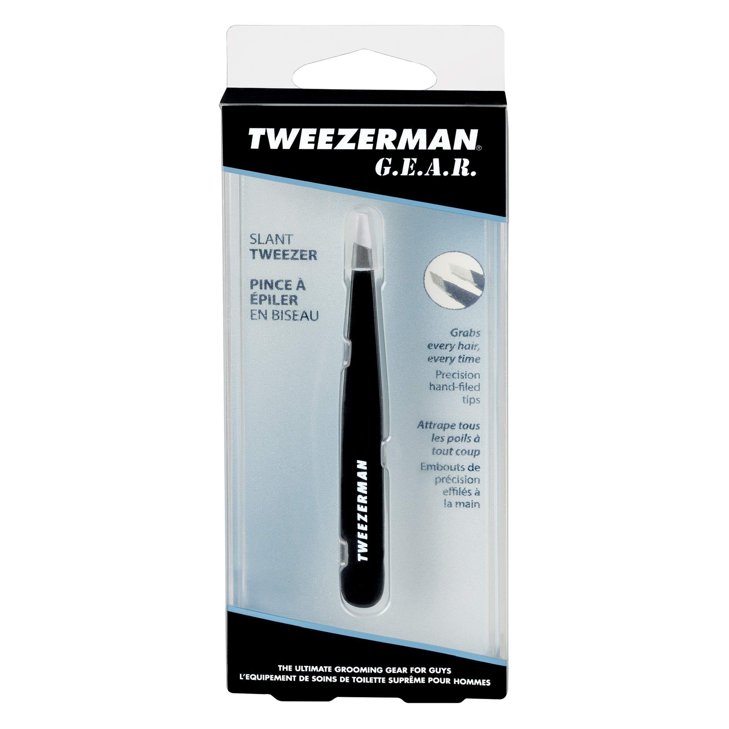 Tweezerman Slant Tweezer – Tweezerman Tweezers for Eyebrows Midnight