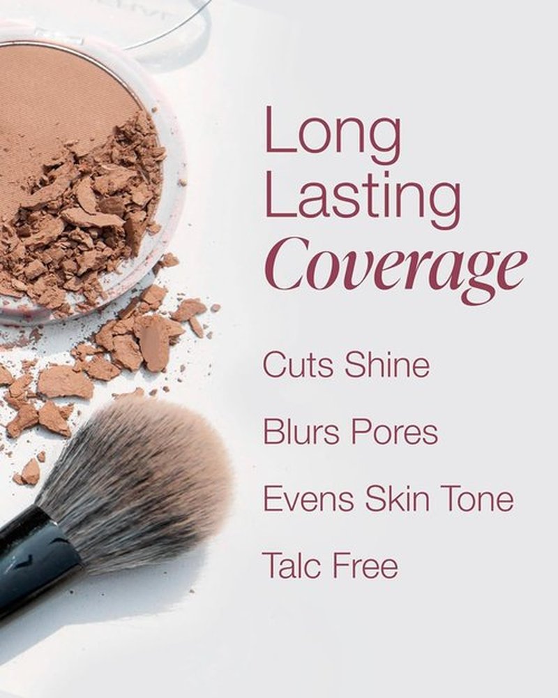 Mineral Fusion Pressed Powder Foundation - Matte Finish for Fair Skin with Pink/Red Undertones | Age-Defying, Talc-Free, Vegan (Cool 1)
