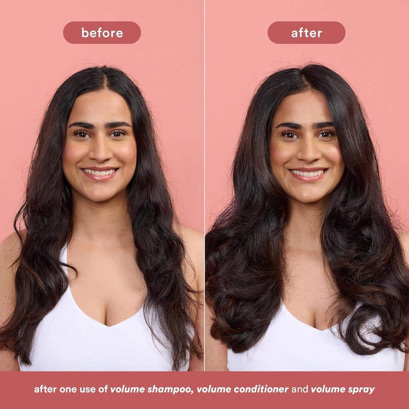 VERB Volume Shampoo & Conditioner Duo - Cleanses, Softens, and Lifts Flat Hair for Fullness