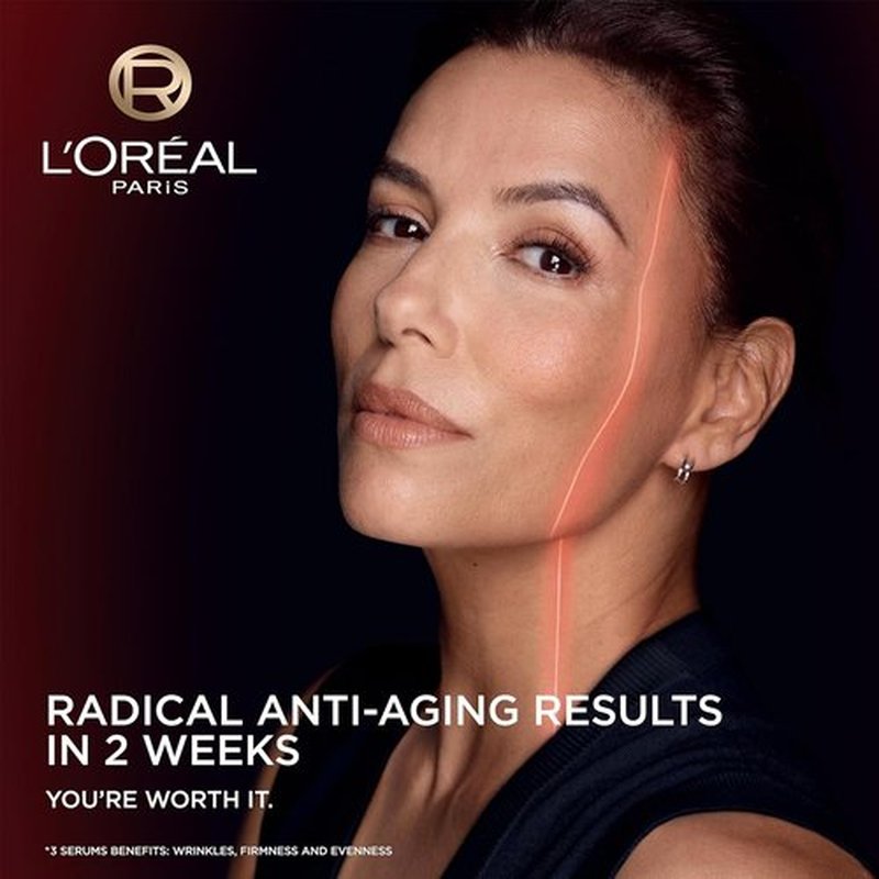 L'Oreal Paris Revitalift Triple Power Face Serum - Anti-Aging Formula That Reduces Wrinkles & Firms Skin