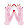 Melodysusie Moisturizing Gloves Fingerless Gloves for Women Moisture Gloves Soft Moisturizing Gloves Overnight for Dry Rough and Cracked Hands, Size S (L*W: 6.7in*3.8in)