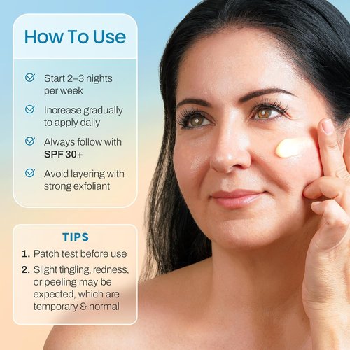 Ebanel Retinol Cream - Anti-Aging Moisturizer with Collagen, Peptides & Hyaluronic Acid | 3.5 oz