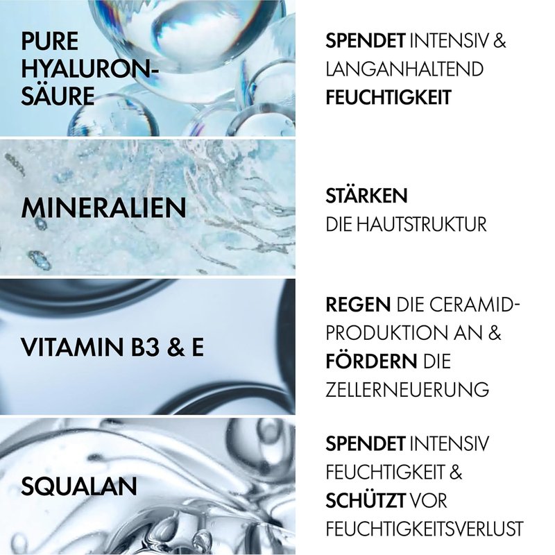 Vichy Mineral 89 Moisture Boosting Cream - Fragrance-Free Daily Face Moisturizer for All Skin Types