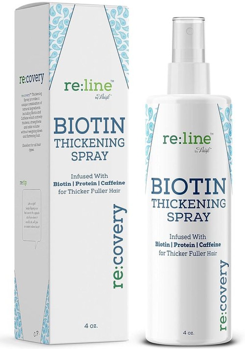 Biotin Hair Thickening Spray - Hair Growth Tonic for Thinning Hair | Unisex Hair Loss Prevention
