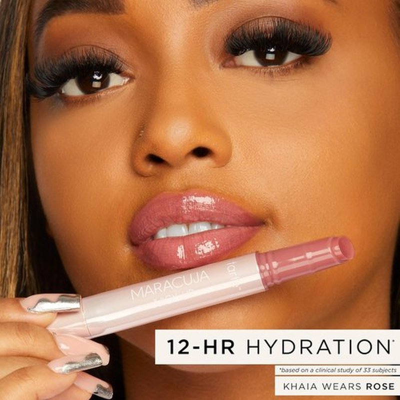 Tarte Maracuja Juicy Lip Balm Gloss - Nourishing Vegan Lip Butter with High-Shine Hydration & Vitamin E