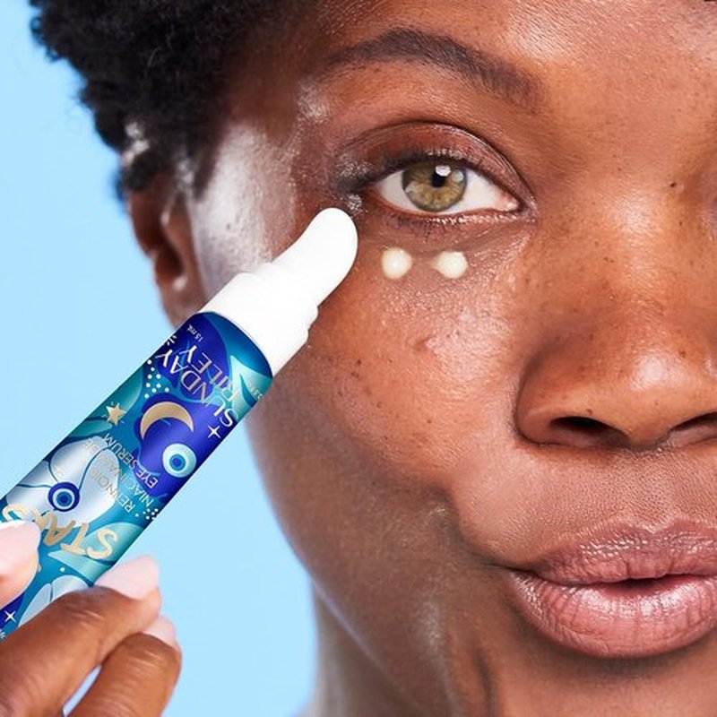 Sunday Riley Retinol + Niacinamide Eye Serum - Anti-Aging Treatment for Dark Circles & Wrinkles