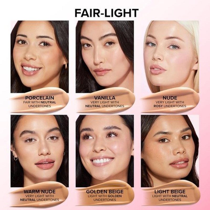 Too Faced Born This Way Liquid Foundation - Natural Finish, Medium-To-Full Coverage, Hydrating & Oil-Free